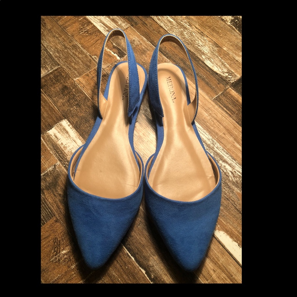 Sling Back Pointy Toe Flats